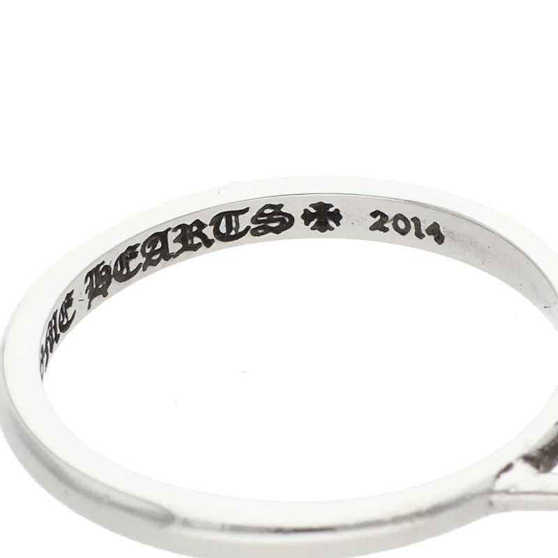 Chrome Hearts STACK DROP BEAD Silver Ring Size US 5