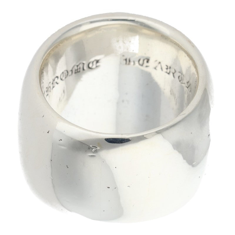 Chrome Hearts CLASSIC OVAL Cross Silver Ring Size ONE SIZE