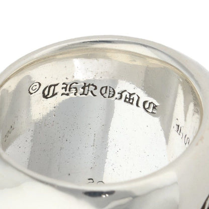 Chrome Hearts CLASSIC OVAL Cross Silver Ring Size ONE SIZE