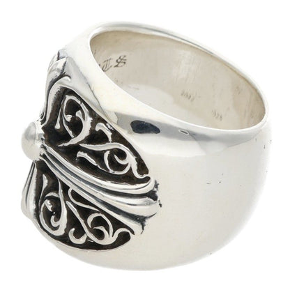Chrome Hearts CLASSIC OVAL Cross Silver Ring Size ONE SIZE