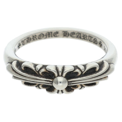 Chrome Hearts BABY CLASSIC Floral Cross Ring Size ONE Silver