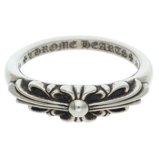 Chrome Hearts BABY CLASSIC Floral Cross Ring Size ONE Silver