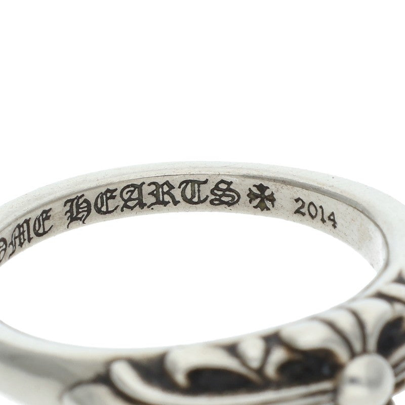 Chrome Hearts BABY CLASSIC Floral Cross Ring Size ONE Silver