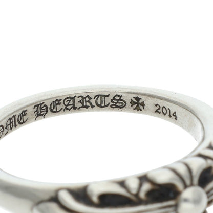 Chrome Hearts BABY CLASSIC Floral Cross Ring Size ONE Silver