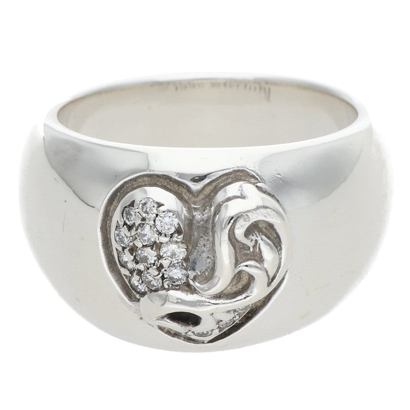 Chrome Hearts HEART IN BAND P DMND PAVE Size ONE SIZE