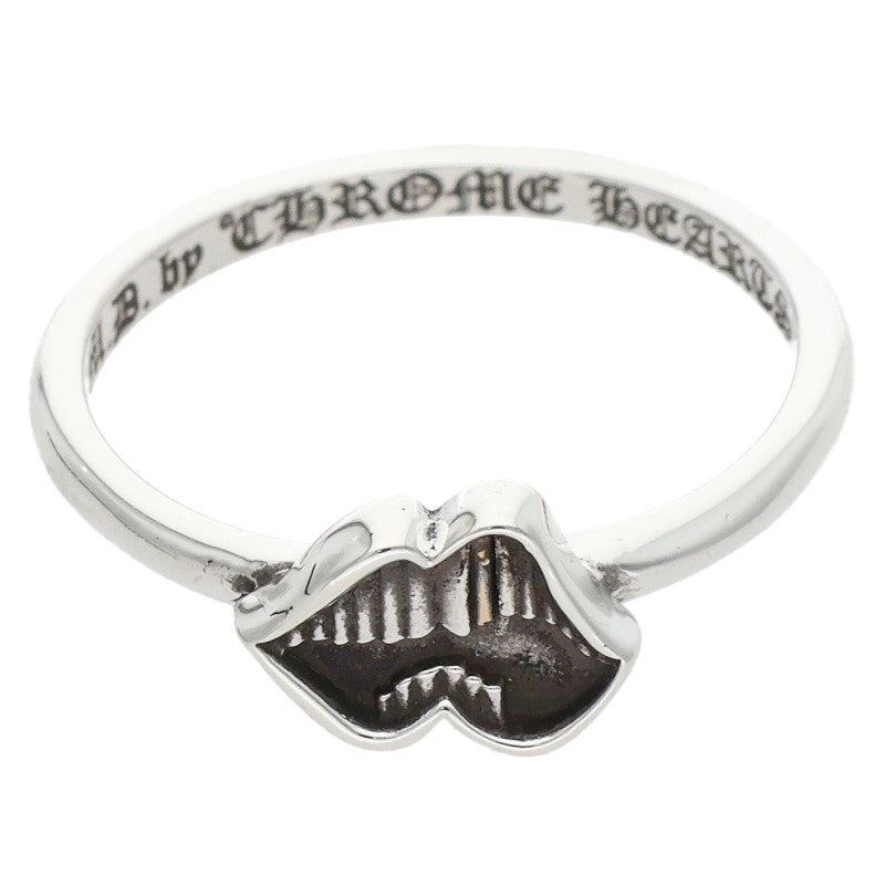 Chrome Hearts BUBBLGM CHOMPER Silver Ring Size US 6