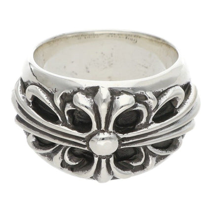 Chrome Hearts Floral Cross Sterling Silver Size JP 11.5