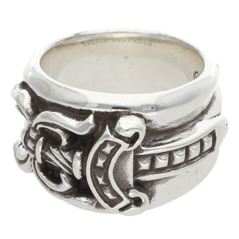 Chrome Hearts DAGGER Sterling Silver Ring Size US 5.5