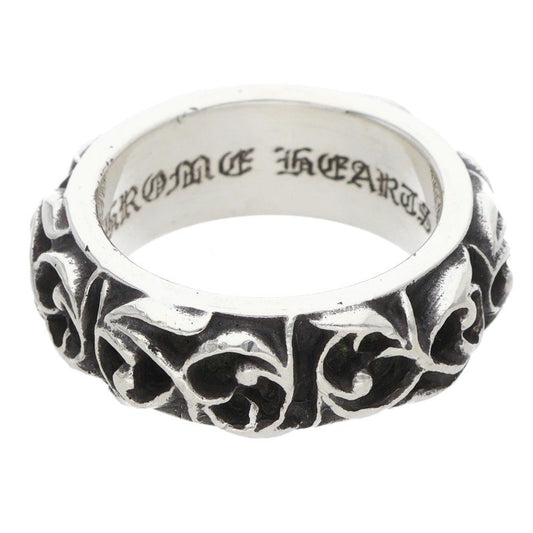 Chrome Hearts Eternity Vine Band Silver Ring Size ONE SIZE