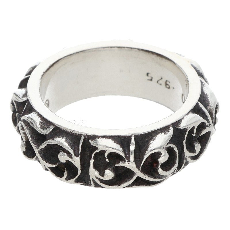 Chrome Hearts Eternity Vine Band Silver Ring Size ONE SIZE