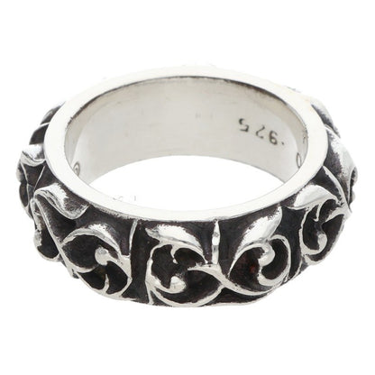 Chrome Hearts Eternity Vine Band Silver Ring Size ONE SIZE