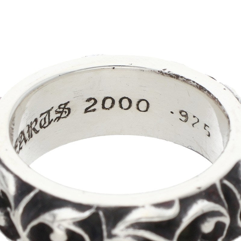 Chrome Hearts Eternity Vine Band Silver Ring Size ONE SIZE