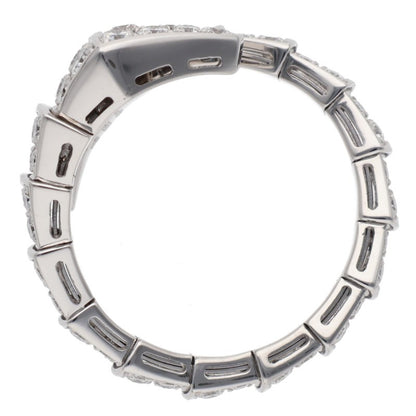 BVLGARI Serpenti Viper Full Pave Diamond Ring Size ONE SIZE
