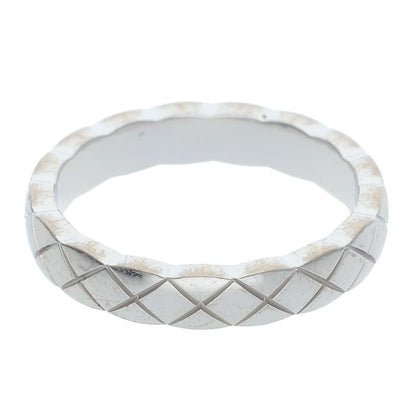 CHANEL Coco Crush K18WG Mini Model Ring Size ONE SIZE