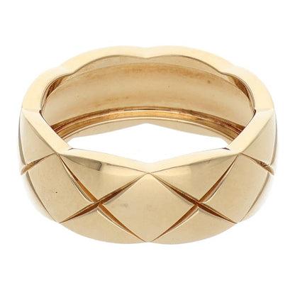 CHANEL Coco Crush K18 Yellow Gold Medium Ring Size ONE SIZE