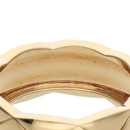 CHANEL Coco Crush K18 Yellow Gold Medium Ring Size ONE SIZE