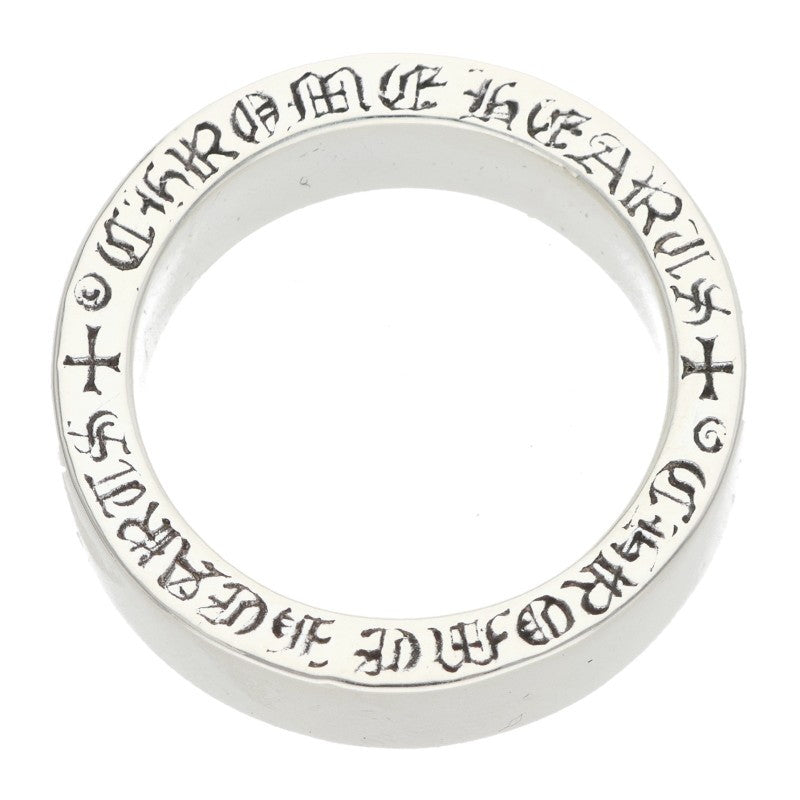 Chrome Hearts 6mm Spacer Plain Silver Ring Size US 7.5