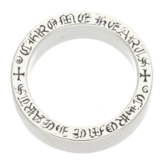 Chrome Hearts 6mm Spacer Plain Silver Ring Size ONE SIZE