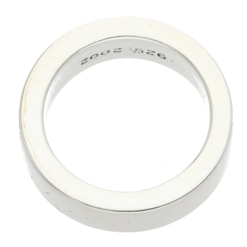 Chrome Hearts 6mm Spacer Plain Silver Ring Size US 7.5