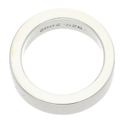 Chrome Hearts 6mm Spacer Plain Silver Ring Size US 7.5
