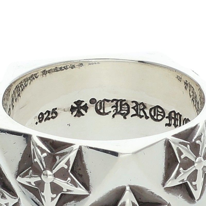 Chrome Hearts Pentagon Star Silver Ring Size ONE SIZE
