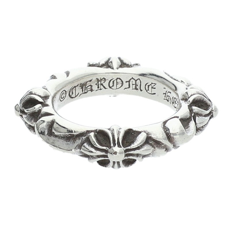 Chrome Hearts SBT Band Silver Ring Size US 4.5