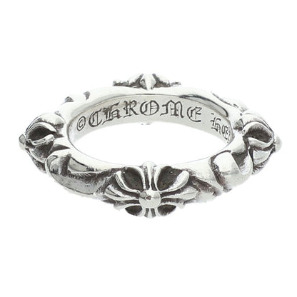 Chrome Hearts SBT Band Silver Ring Size US 4.5