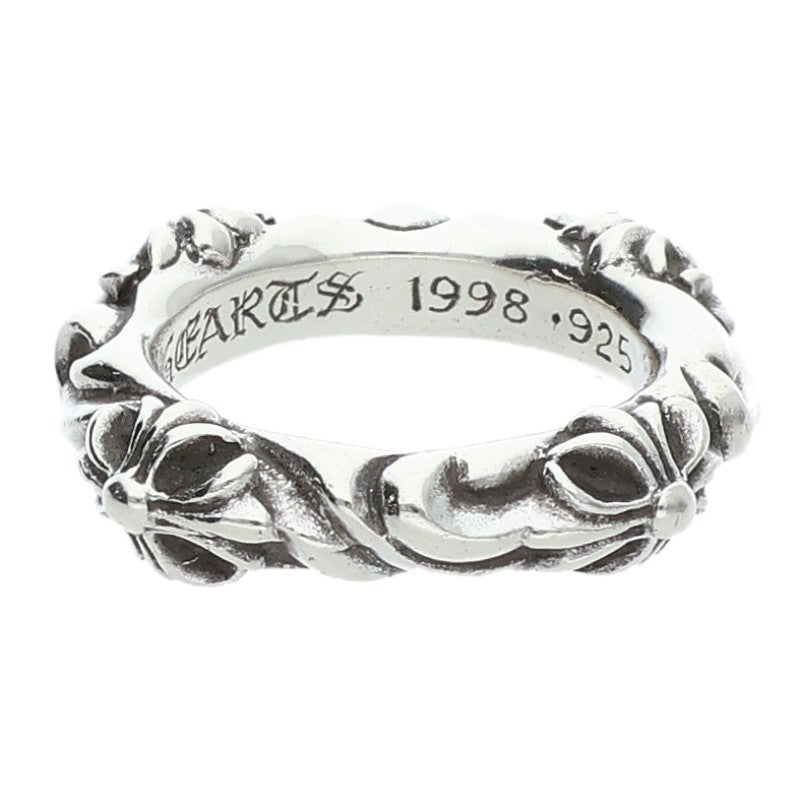 Chrome Hearts SBT Band Silver Ring Size US 4.5