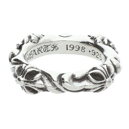 Chrome Hearts SBT Band Silver Ring Size US 4.5