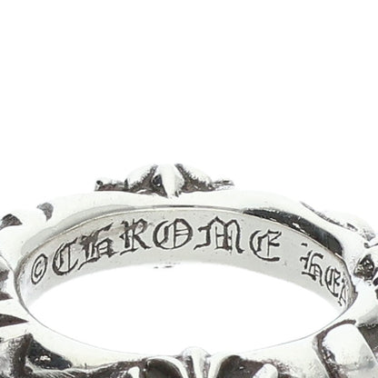 Chrome Hearts SBT Band Silver Ring Size US 4.5
