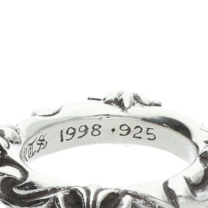 Chrome Hearts SBT Band Silver Ring Size US 4.5