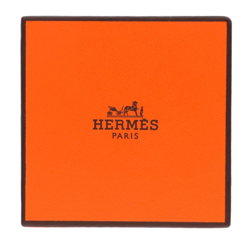 HERMES Croisette Silver Ring Size ONE SIZE