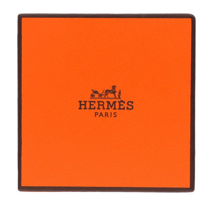 HERMES Croisette Silver Ring Size ONE SIZE