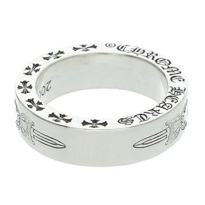 Chrome Hearts 6mm SPACER DAGGER Silver Ring Size US 5.5
