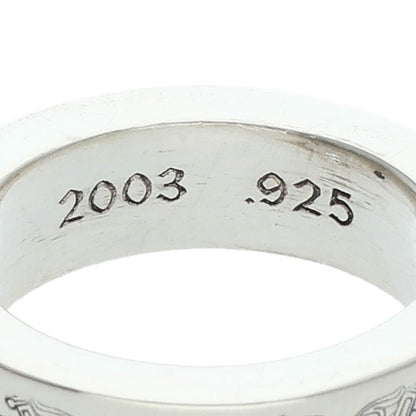 Chrome Hearts 6mm SPACER DAGGER Silver Ring Size US 5.5