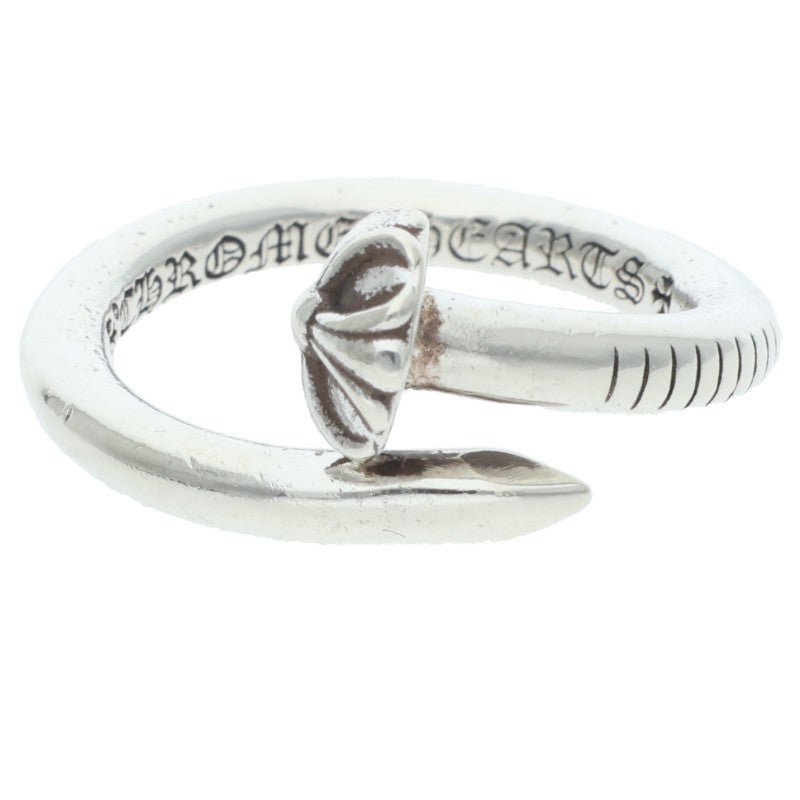 Chrome Hearts NAIL CRSBALL Silver Ring Size JP 17