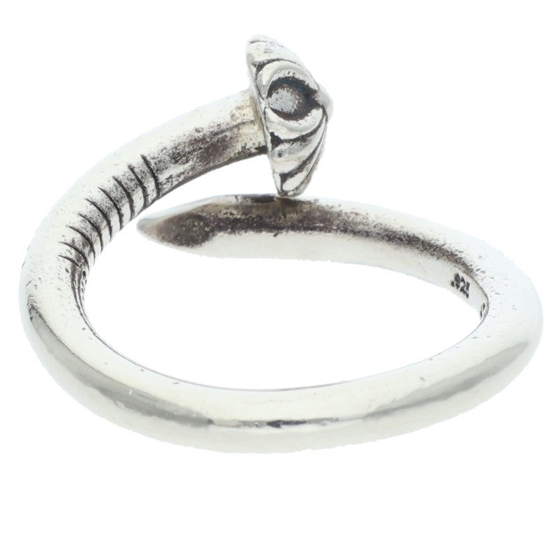 Chrome Hearts NAIL CRSBALL Silver Ring Size JP 17