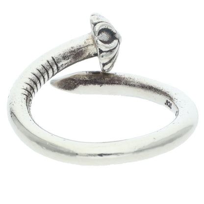 Chrome Hearts NAIL CRSBALL Silver Ring Size JP 17