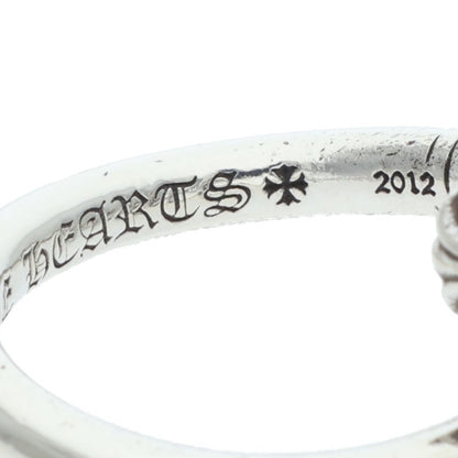 Chrome Hearts NAIL CRSBALL Silver Ring Size JP 17