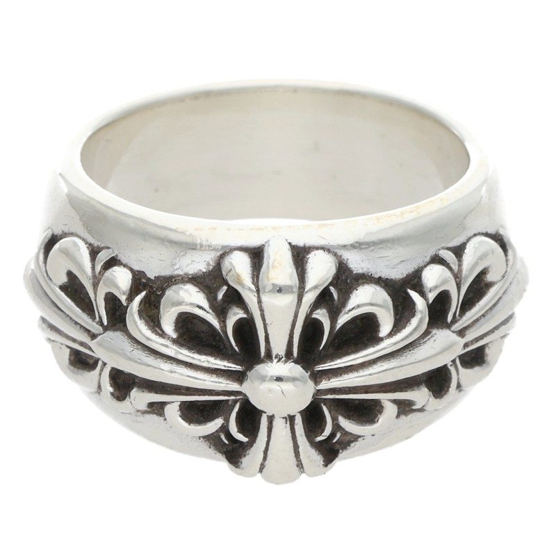 Chrome Hearts Classic Double Floral Cross Ring Size ONE SIZE