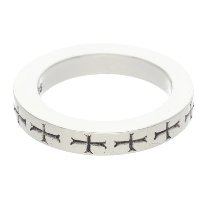 Chrome Hearts 3mm SPACER FUCKYOU Silver Ring Size ONE SIZE
