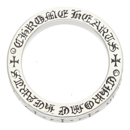 Chrome Hearts 3mm SPACER FUCKYOU Silver Ring Size ONE SIZE