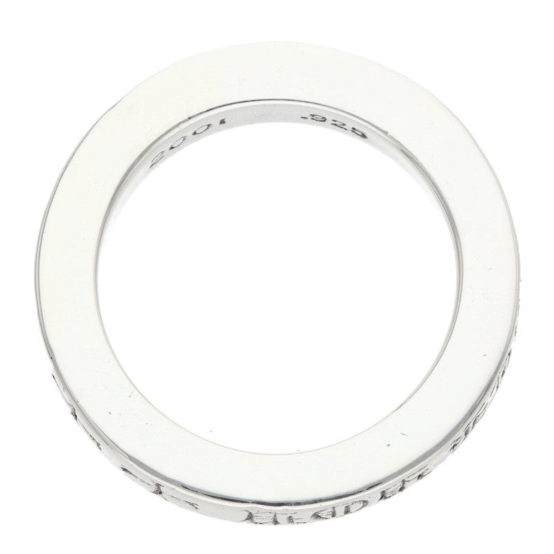 Chrome Hearts 3mm SPACER FUCKYOU Silver Ring Size ONE SIZE