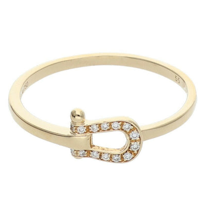 FRED Force 10 Small 18K YG Diamond Ring Size ONE SIZE