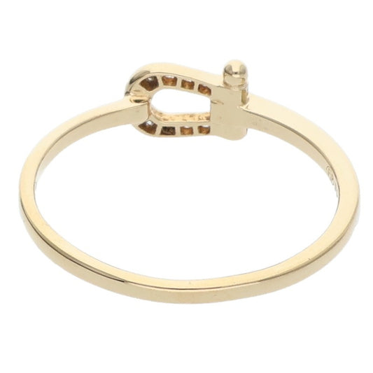 FRED Force 10 Small 18K YG Diamond Ring Size ONE SIZE