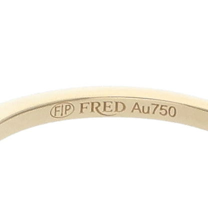FRED Force 10 Small 18K YG Diamond Ring Size ONE SIZE