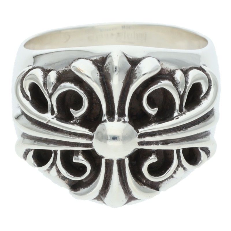 Chrome Hearts KEEPER Sterling Silver Ring Size ONE SIZE