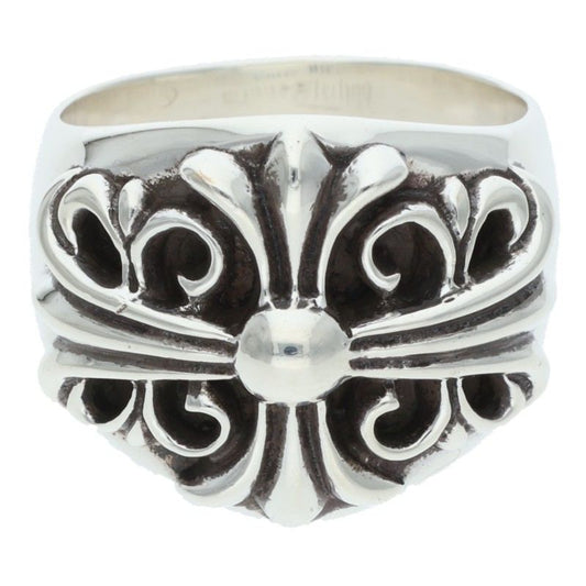 Chrome Hearts KEEPER Sterling Silver Ring Size ONE SIZE