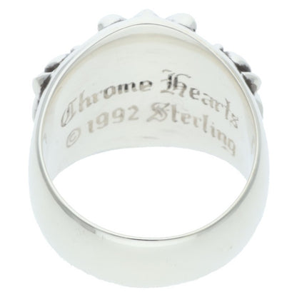 Chrome Hearts KEEPER Sterling Silver Ring Size ONE SIZE