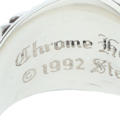 Chrome Hearts KEEPER Sterling Silver Ring Size ONE SIZE